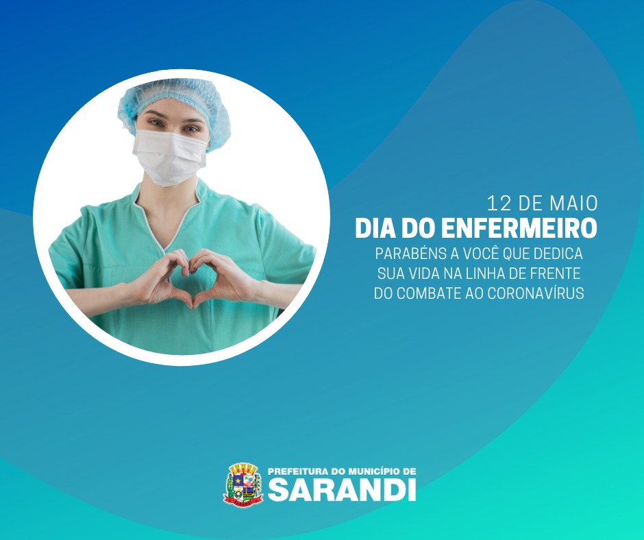 Hoje é Dia Internacional do Enfermeiro